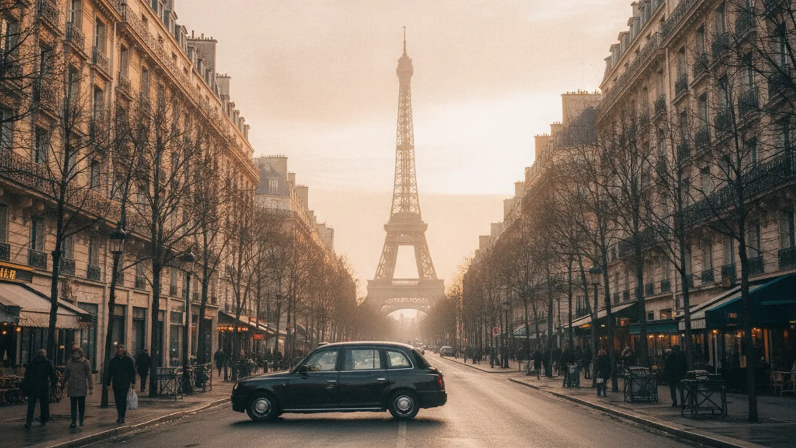 Taxi business Paris — berline haut de gamme pour déplacements professionnels, séminaires et clients VIP, chauffeur abdelillah atoui